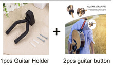 Load image into Gallery viewer, 1Pcs Guitar Holder Wall Mount Stand Parts and Accessories Home Instrument Display Guitars Hook Wall Hangers Guitar Picks