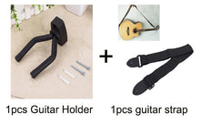 Load image into Gallery viewer, 1Pcs Guitar Holder Wall Mount Stand  Parts and Accessories Home Instrument Display Guitars Hook Wall Hangers Guitar Picks
